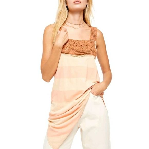 🎀Clearance🎀 NWT FREE PEOPLE TUNIC FLOWY TOP - Picture 2 of 3